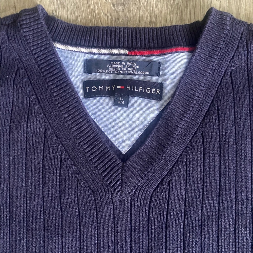 Tommy hilfiger cotton sweater vest